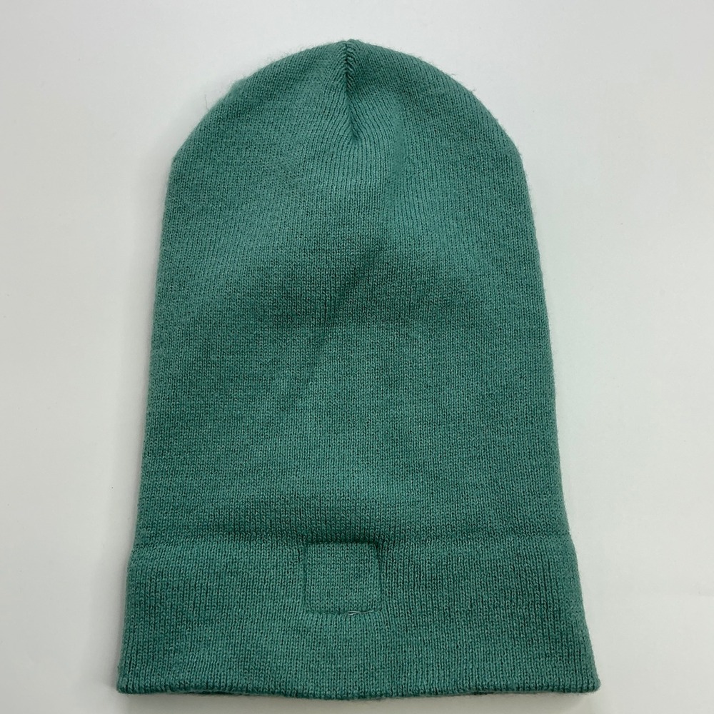 Carhartt Green Watch Hat Beanie Unisex OSFA A18‎ Rib Knit Logo Patch USA Made - Picture 4 of 12